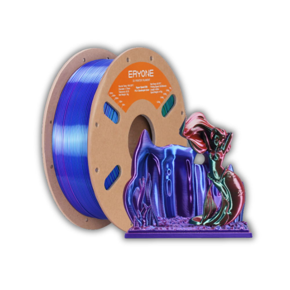 Hypes speed quadruple color silk pla